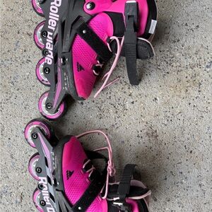 Rollerblade Kids Adjustable Pink Inline Skates